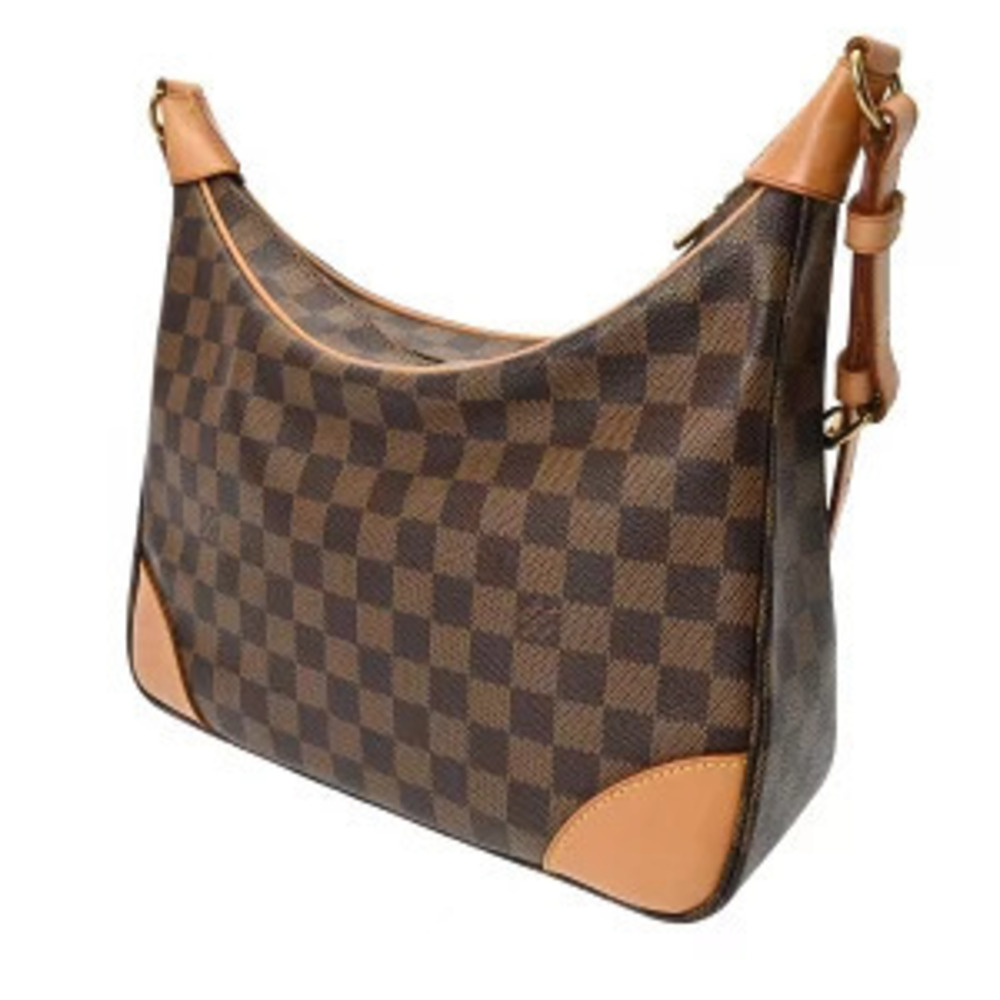 Louis Vuitton Boulogne Shoulder Brown Bag Damier Canvas